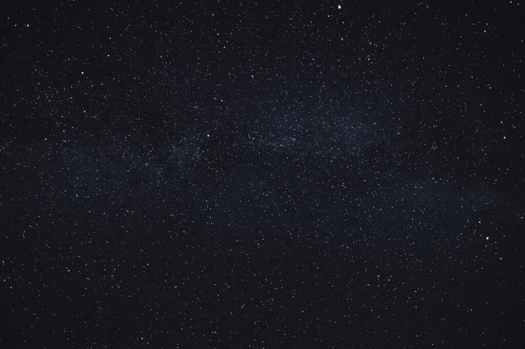 De poolster als herkenningspunt aan de hemel